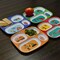 4E’s Novelty Kids Melamine Dinner Plates Set of 4 – Divided Plates for Picky Eaters, BPA-Free, Shatterproof, Toddler Mealtime Essentials for Boys